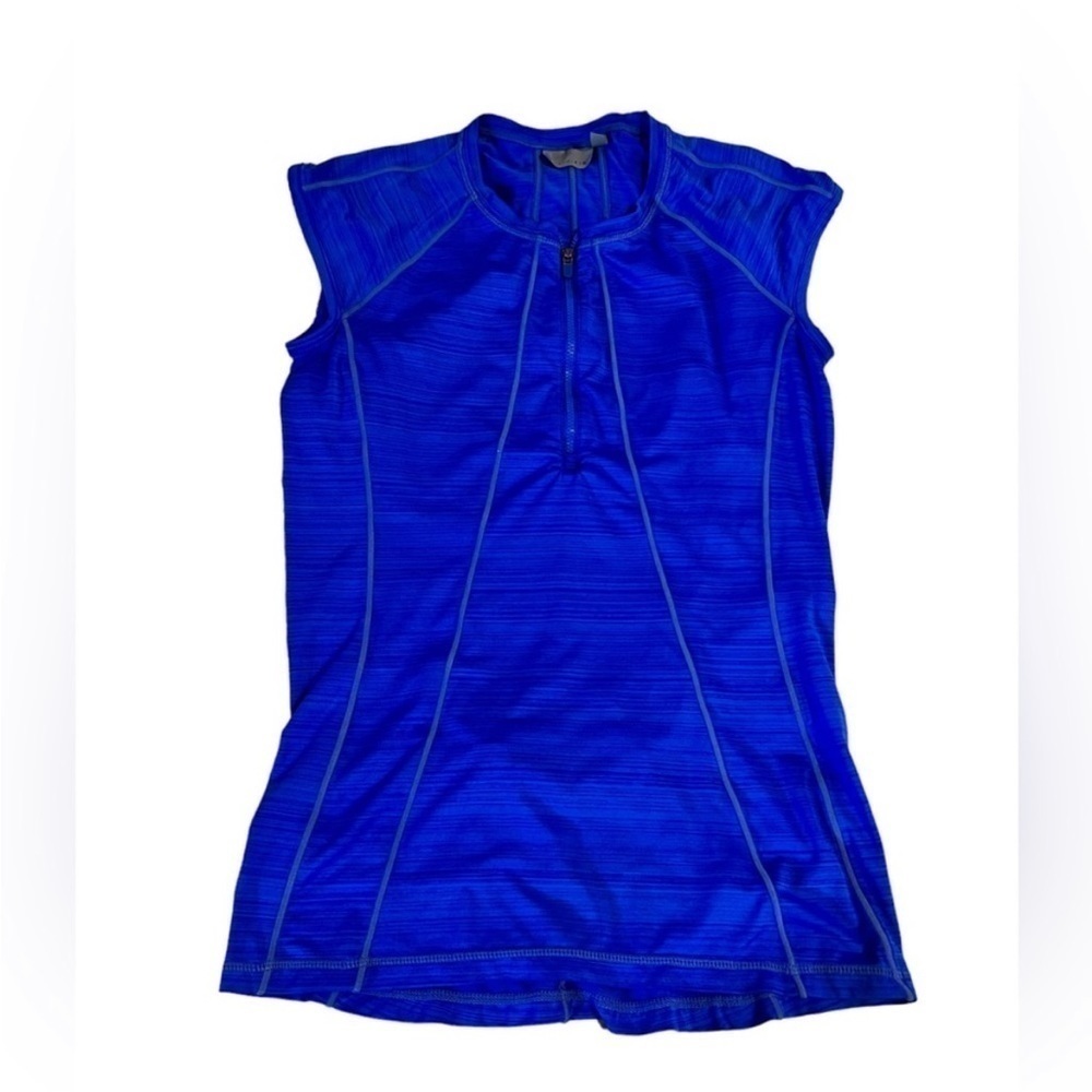 Athleta 1/4 Zip Bike Run Tri Yoga Top